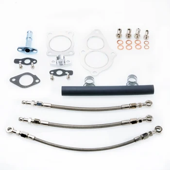 

Kinugawa Turbo Install Kit for Mitsubishi 4G63T RVR w/ stock TD04HL 13T 15T Turbocharger