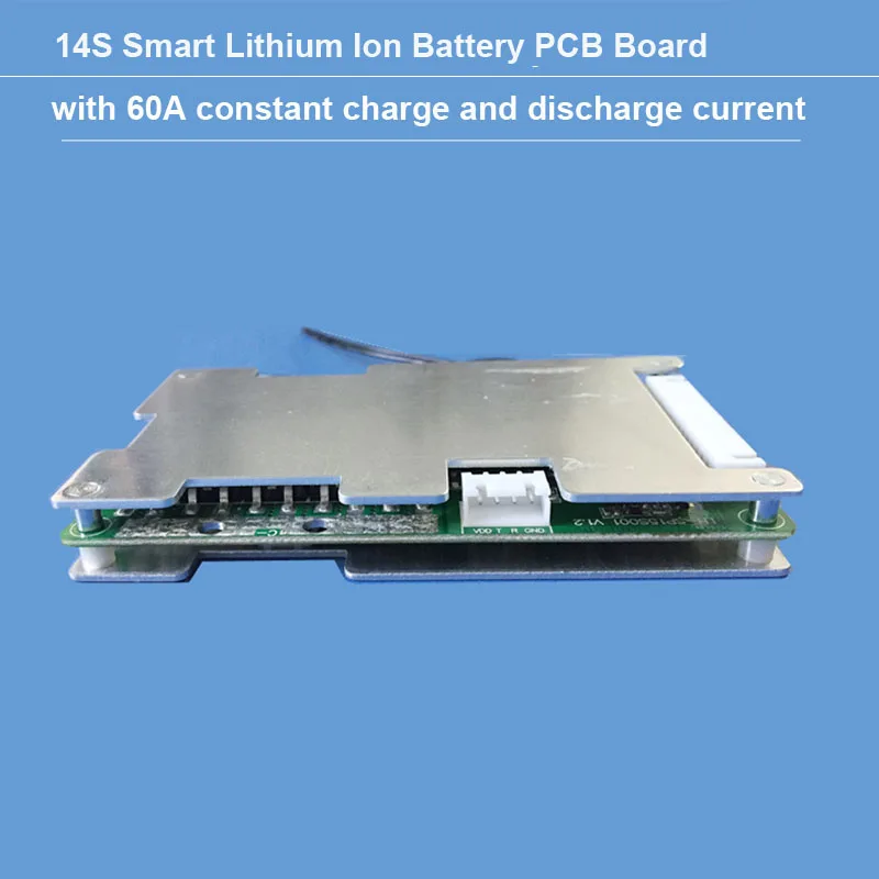 

58.8V 14S Lithium Ion Battery PCB and bluetooth software BMS with 60A constant charge and discharge current for electric scooter