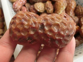 

Antique stone carvings, jade ornaments, peanuts, riches and honour, collection 009