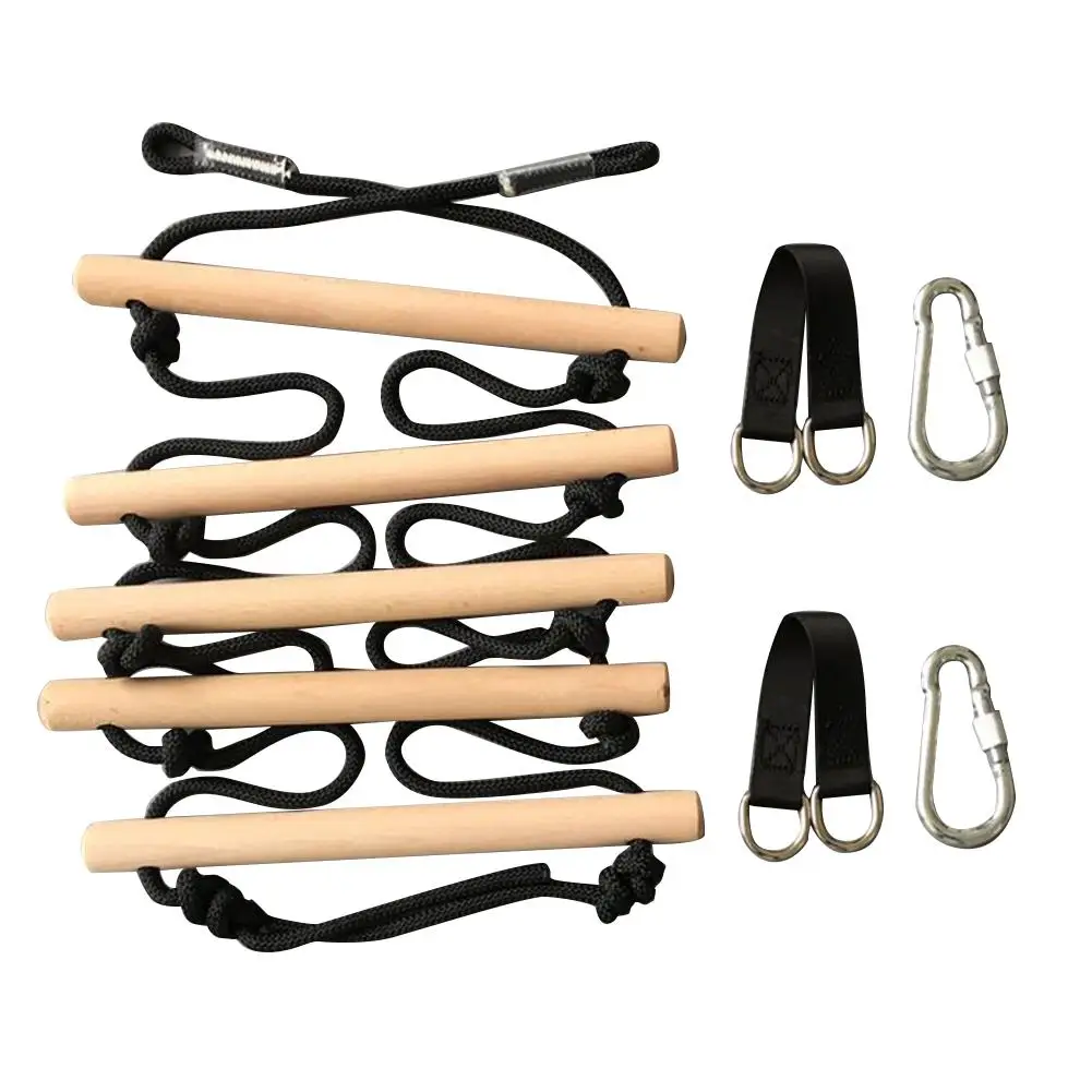 

Climbing Rope Ladder Swing Fun Toy Active Outdoor Play Equipment for Kids