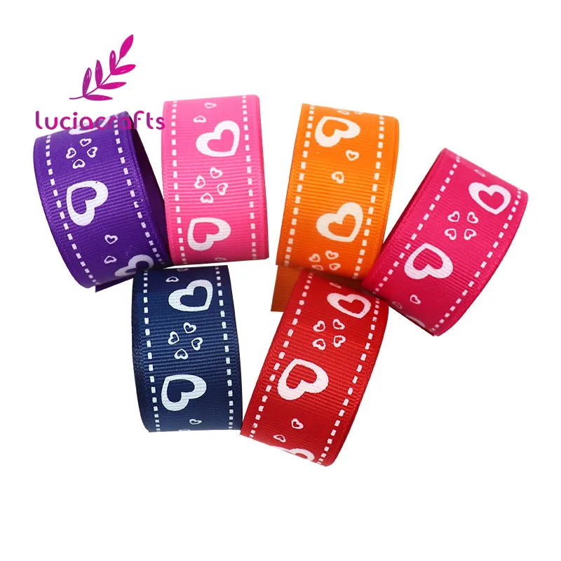 Распродажа 25 мм разноцветные варианты печатные корсажные ленты Швейные аксессуары ручной работы DIY художественные головные уборы материал S0807