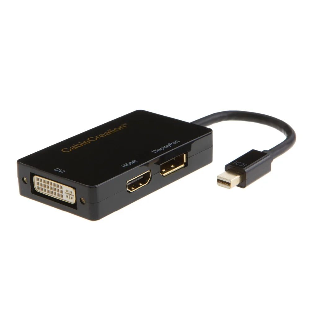 CableCreation 3-в-1 Три в одном Золото Мини Дисплей Порты и разъёмы (Thunderbolt совместимый) к
