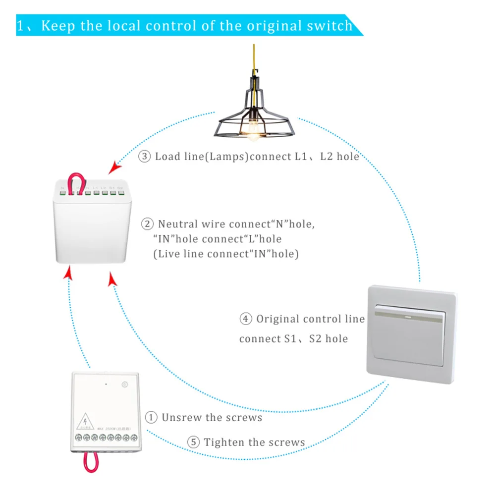  Xiaomi Aqara two-way Control Module Wireless Relay Switch Controller Smart Timer 2 Channels Work Fo - 33014653752