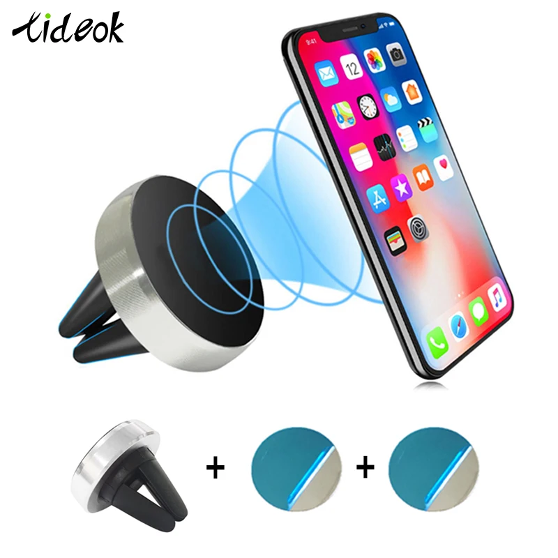 

Tideok Magnetic Car Phone Holder GPS in Air Vent Mount Magnet Cell Phone Stand Holder for iPhone 7 Samsung Xiaomi oneplus Huawei