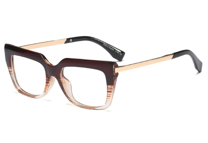 Ретро квадратные очки оправа для мужчин и женщин Оптические модные компьютерные очки 45676