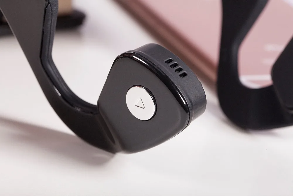 For Women Men Best Outdoor Sports Gift Smart Bone Condution Bluetooth Headset Daily Running Driving Working Headphone With Mic