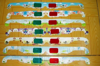 

Wholesale Cartoon Paperboard 3D Glasses Red & Blue 3D stereo glasses