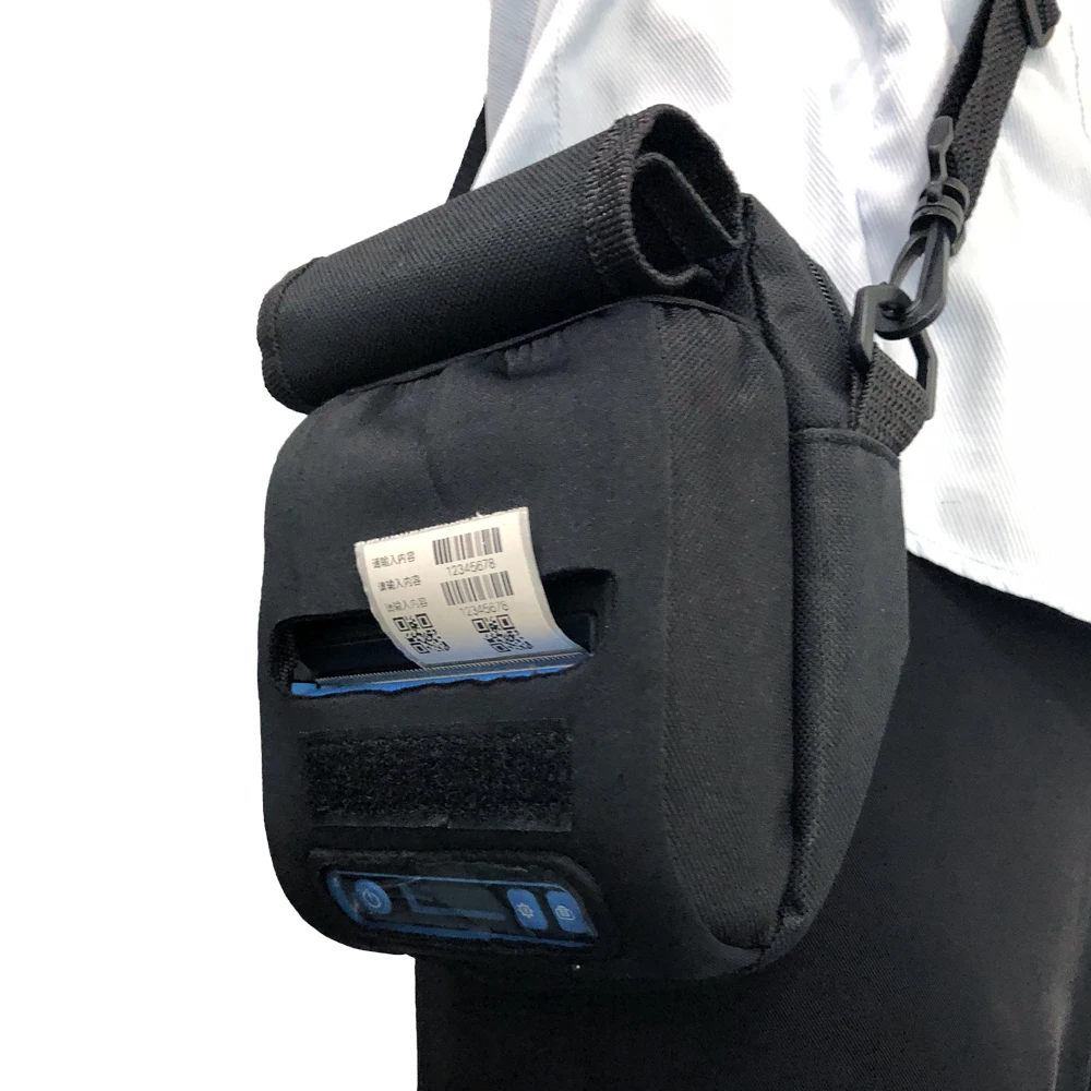 Milestone Cases for Thermal Bluetooth Printer MHT-P80F Mobile Printer Case Light Sling Bag Free Shhipping