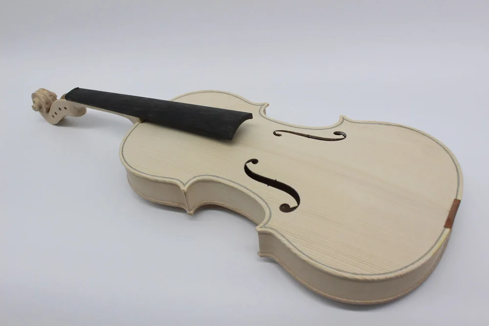 High-Quality Factory Unfinished White Violin