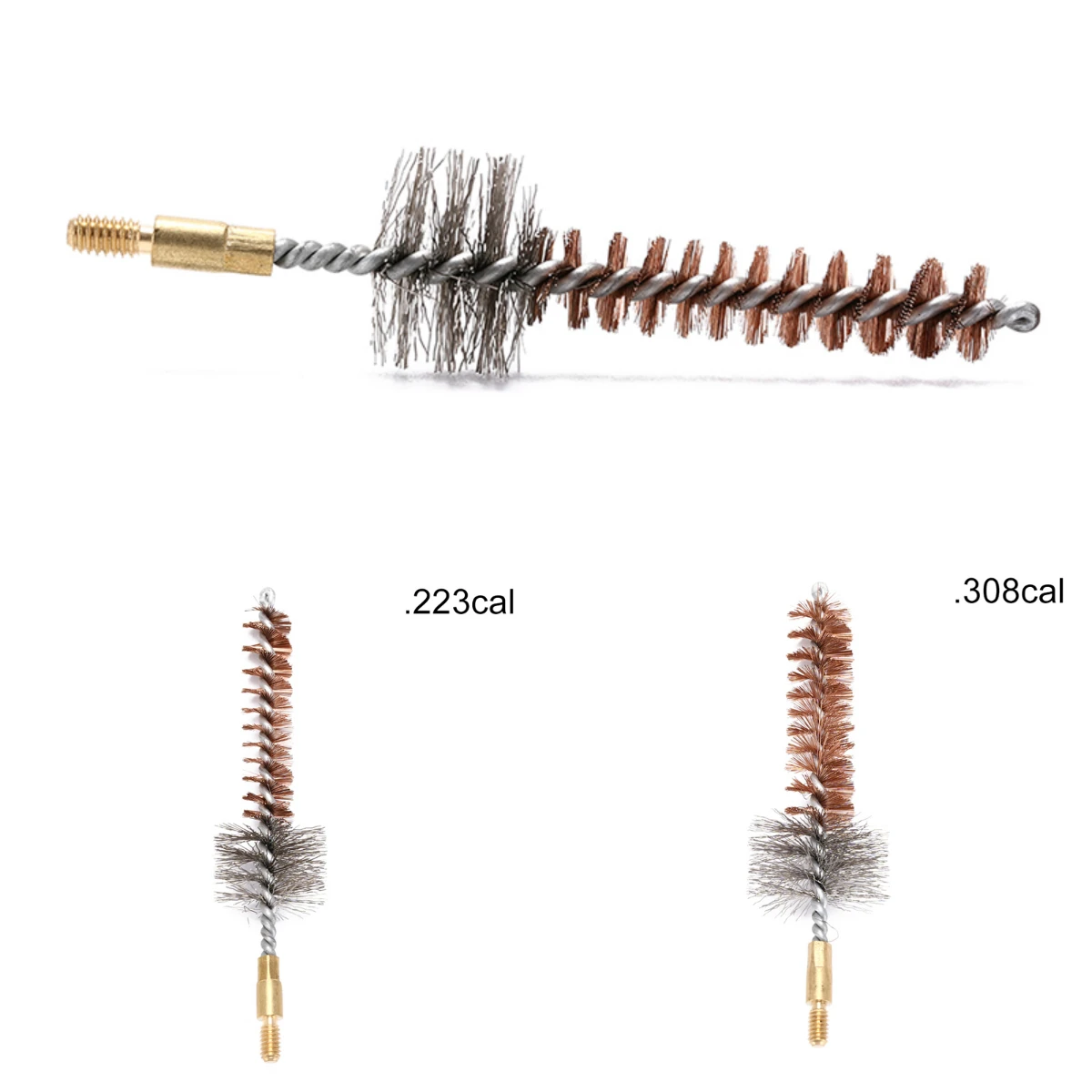 1 шт. 223cal/308cal фосфорная бронзовая Щетка для камеры, щетка для чистки пистолета, набор для чистки пистолета
