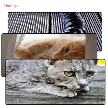 

Mairuige 90x40cm Cute Animal Beautiful Large Lock Edge Mouse Mat Cat Big Size Girl Love Mouse Pad Natural Rubber Drop Shipping