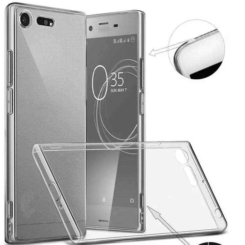 Transparent-Silicone-case-For-Sony-Xperia-X-XA1-XZ-Premium-XZ1-Compact-XA-Ultra-Clear-Soft (3)