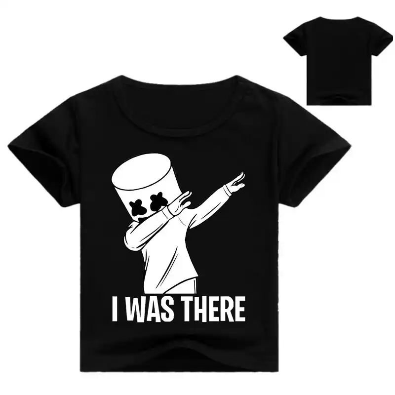 Detail Feedback Questions About Boy Marshmello Dj Music Cartoon - summer marshmello dj music fortnit kids t shirt cotton t shirts for boys girls tops casual