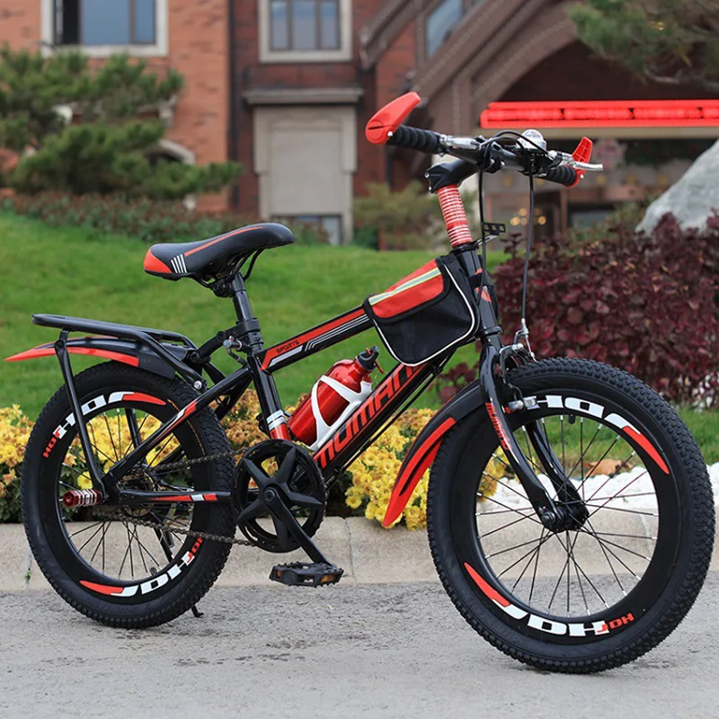 Perfect 18-Inch Mountain Bike For Children Single-Speed Mountain Bike V Brake Bike 0