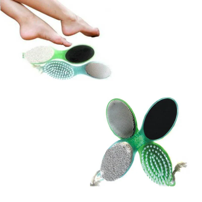Foot Care Callus Brush Pumice Grinding Feet Stone Scrubber Pedicure Exfoliate Remover Cleaning