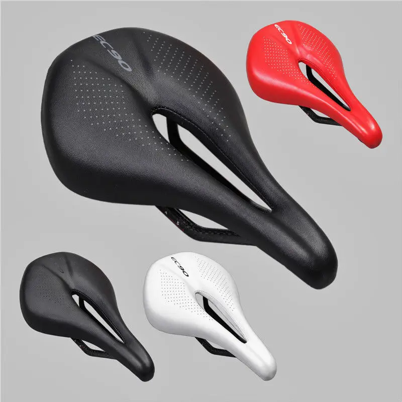

EC90 Ultralight Bicycle Saddle Breathable Cycling Riding Hollow Saddle MTB Front Seat Matt Foldable Seat Pad Cushion