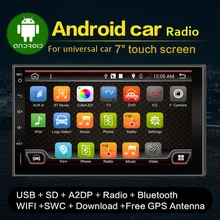 NEWEST Android 4.4 DUAL-CPU Double 2 Din Car GPS Navigation Autoradio Non-DVD Player Stereo BT RDS CAPACITIVE Touch PC Video TV