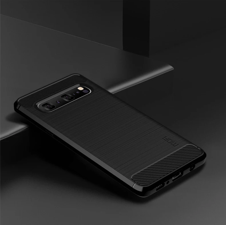 Для samsung Galaxy S10 5G чехол MOFI установлены ТПУ чехлы для samsung Galaxy S10 5G Высококачественный Мягкий ТПУ задняя крышка