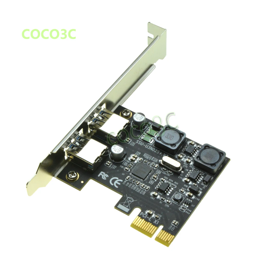 Chip Nec720222 Super Velocidade 5gbps Chip com Portas Usb 3.0 Cartão Pci Express Pcie com Suporte de Perfil Baixo Pci-e para Usb 3. 0 Cartões para acréscimos - Imagem 5