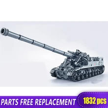 XingBao 06001 1832 шт. Творческий Военный серии T92 Танк набор образования детей конструкторных блоков, Детские кубики игрушечные модели, подарки