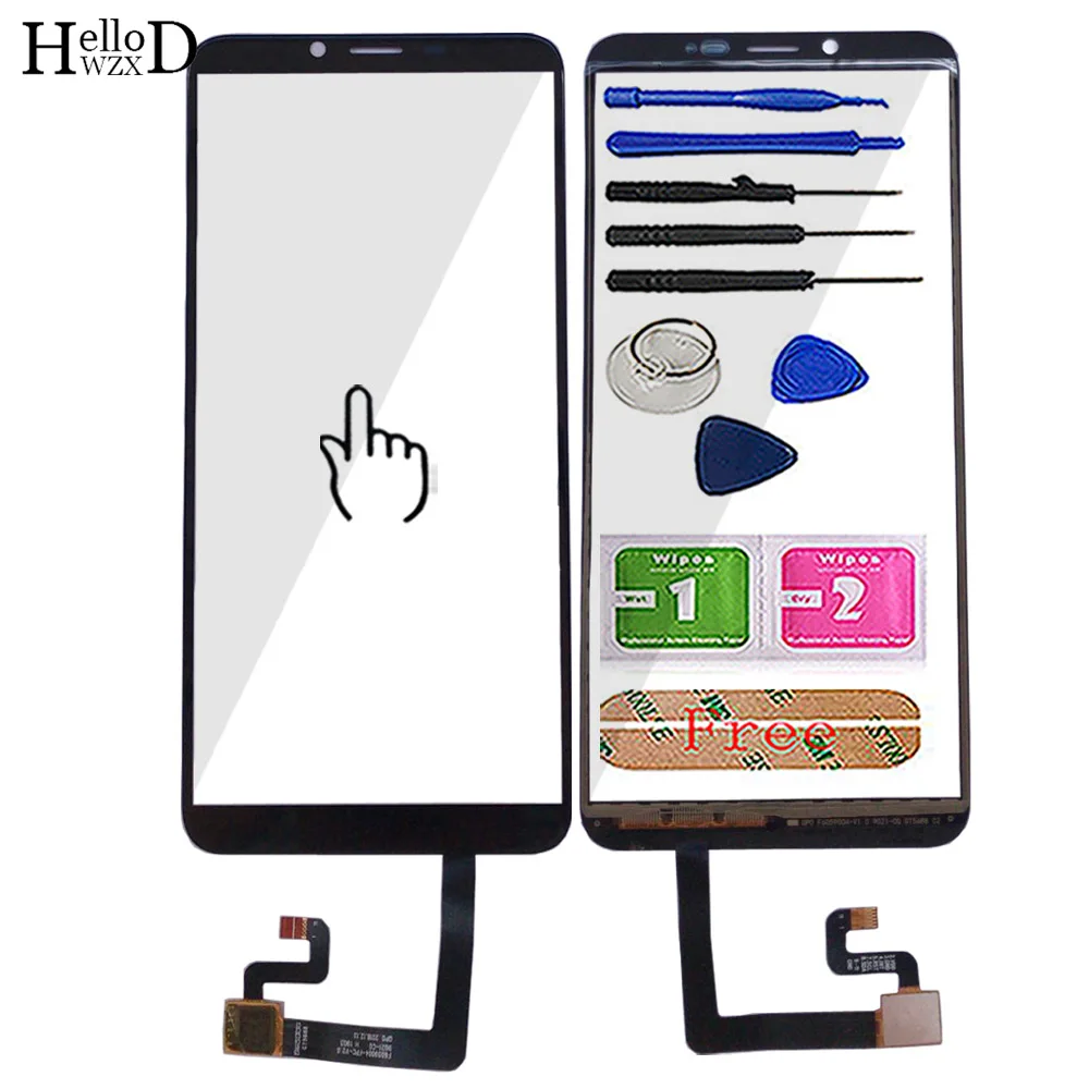 

Mobile Touch Screen Sensor For Cubot X19 Touch Screen Digitizer Panel TouchScreen Repair Parts Phone Touchpad X19 Tools 3M Glue