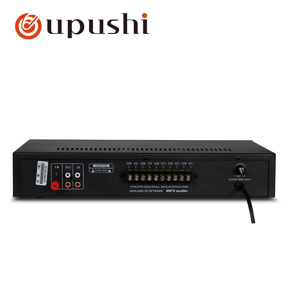 Усилитель звука oupushi 80 Вт bluetooth 3 зоны ПА 100 в плата цифрового усилителя мощности с