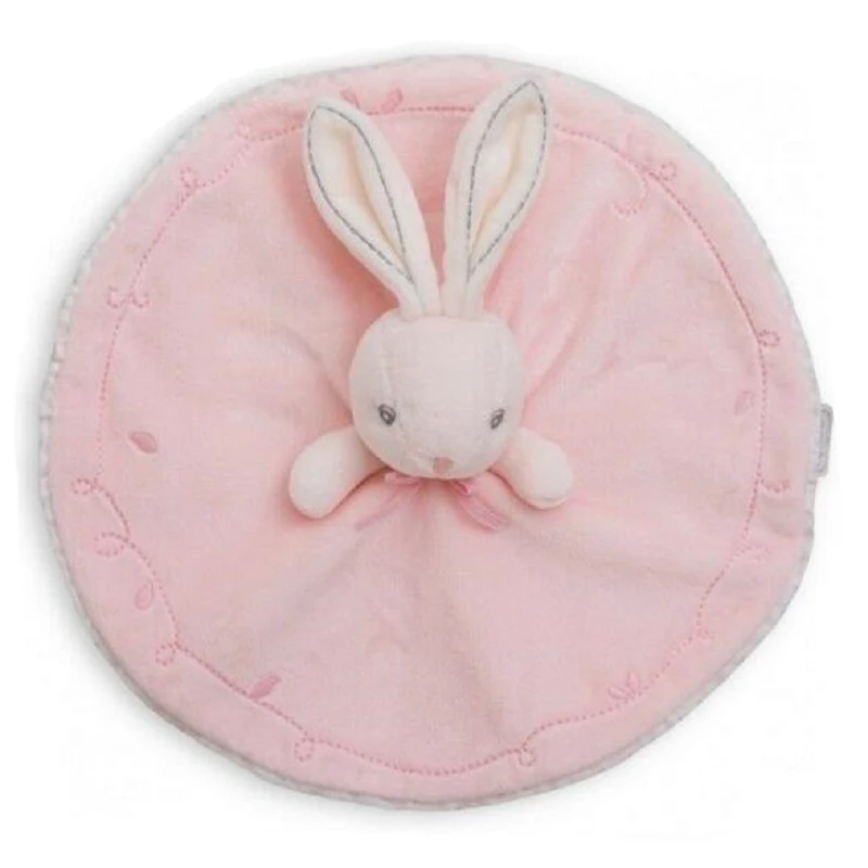 

Cute Cartoon Rabbit Soft Plush Comfort Baby Blanket Toy Pink Sleep Jouet New Born Baby Appeased Doll Christmas Birthday Gift