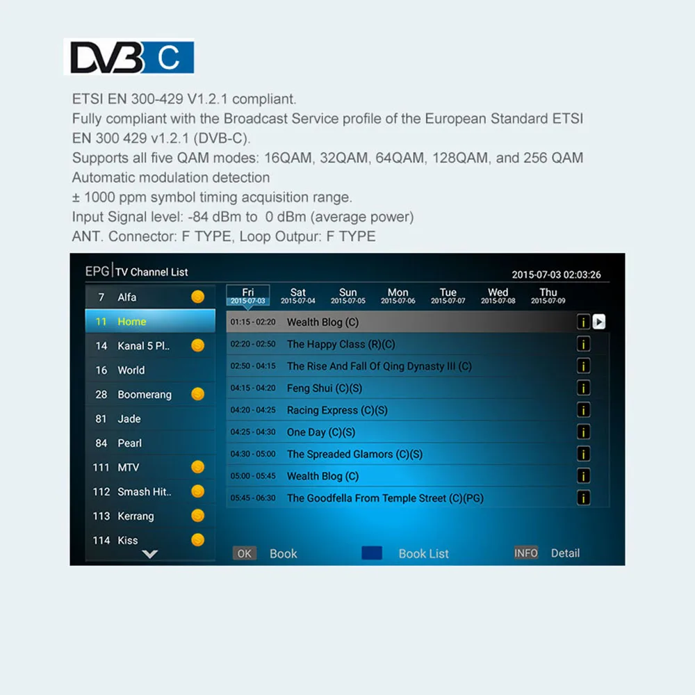  Mecool K6 DVB-S2 DVB-T2 Android TV Box Hisilicon Hi3798M 2GB RAM 16GB ROM 64bit 4K 2.4/5GHz Dual Wi