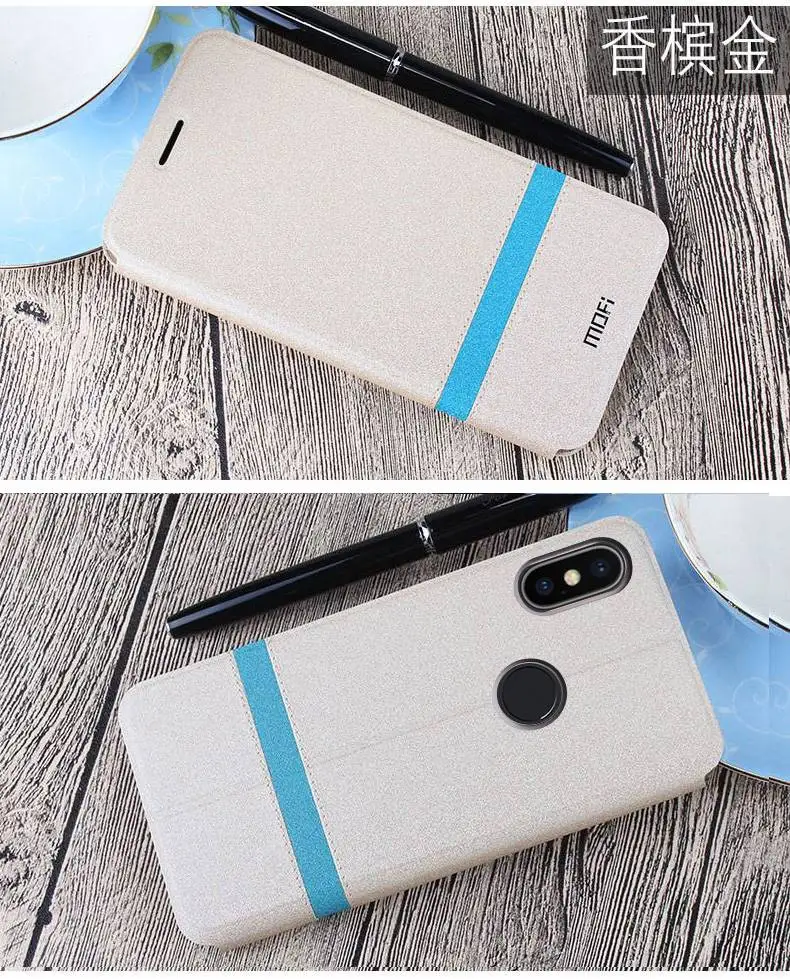 MOFI для Xiaomi Redmi Note 7 Чехол Флип из кожи пу и ТПУ Redmi Note7 Global Чехол Подставка Крышка защитный экран противоударный