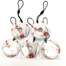 RFID T5577 125 кГц Токен метка брелок перезаписываемый Бланк карты ключи для Копир Дубликатор Cloner Карточки контроля доступа(1 шт