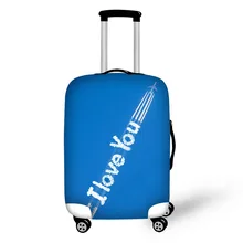 Travel accessories suitcase protective covers 18-30 inch elastic luggage dust cover case stretchable Aircraft pattern Travel accessories suitcase protective covers 18-30 inch elastic luggage dust cover case stretchable Aircraft pattern