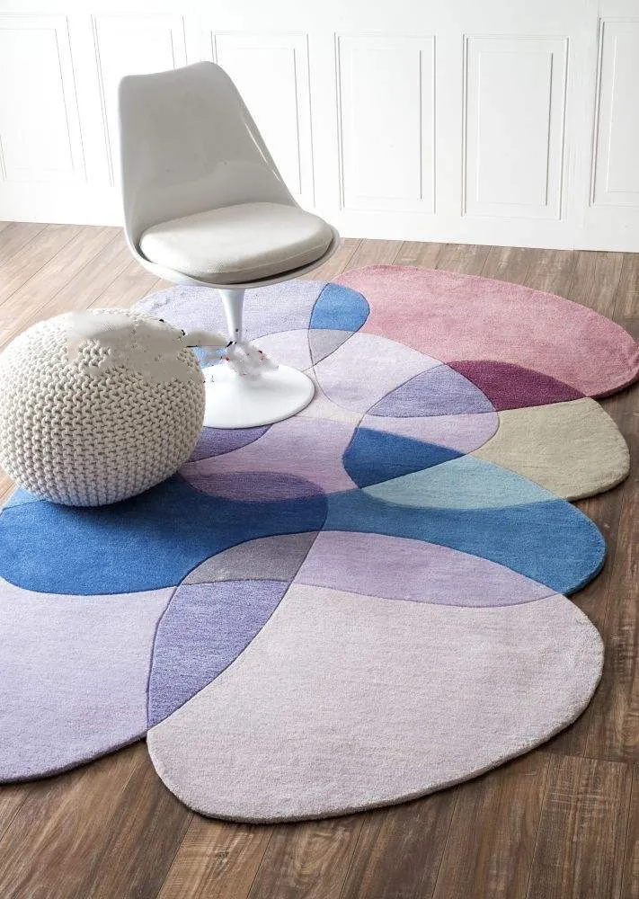 Скандинавские формы современный минималистичный круглый ковер журнальный столик для гостиной прикроватный коврик для спальни полный диван входной коврик