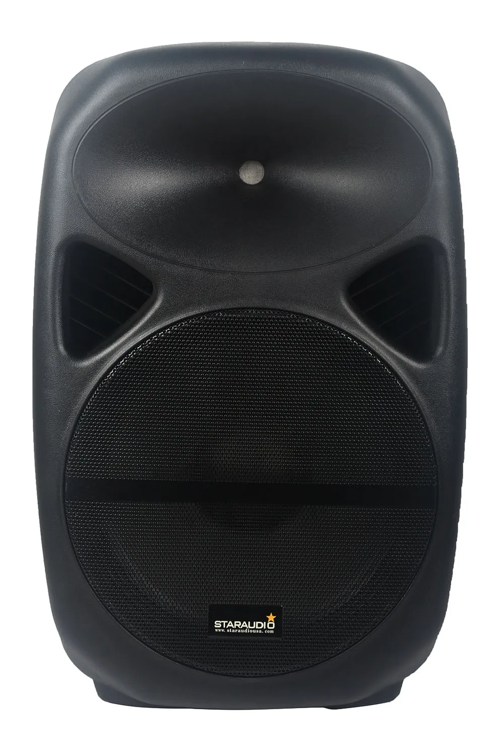 15” powered pa dj speakers with bluetooth sd card usb mp3 player for school play
