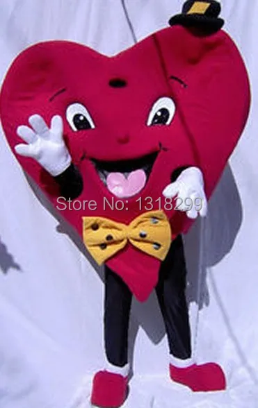 

mascot Red Valentines Heart mascot costume fancy dress custom fancy costume cosplay mascotte theme carnival costume kits