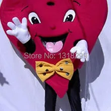 Маскарадный костюм красного сердца Святого Валентина маскарадный костюм модный на заказ маскарадные костюмы маскот тема карнавальные наборы костюмов