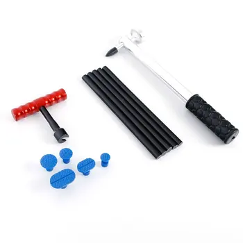 

Paintless Dent Repair Removal Tool Kit Glue Stick Car Body PDR Hail Tab Hammer Set Dent Removal PDR Tool