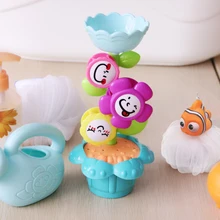 Kids Baby Shower Bath toys Cute flower Waterwheel Toys Baby Faucet Bathing Water Spraying Tool Wheel Type Dabbling Toy No box Kids Baby Shower Bath toys Cute flower Waterwheel Toys Baby Faucet Bathing Water Spraying Tool Wheel Type Dabbling Toy No box
