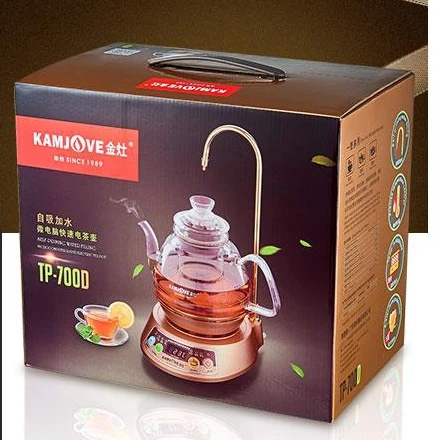 KAMJOVE TP-700D, автоматический электрический чайник с добавлением воды, вареный чайник, электрический чайник, машина, автоматический заварочный чайник