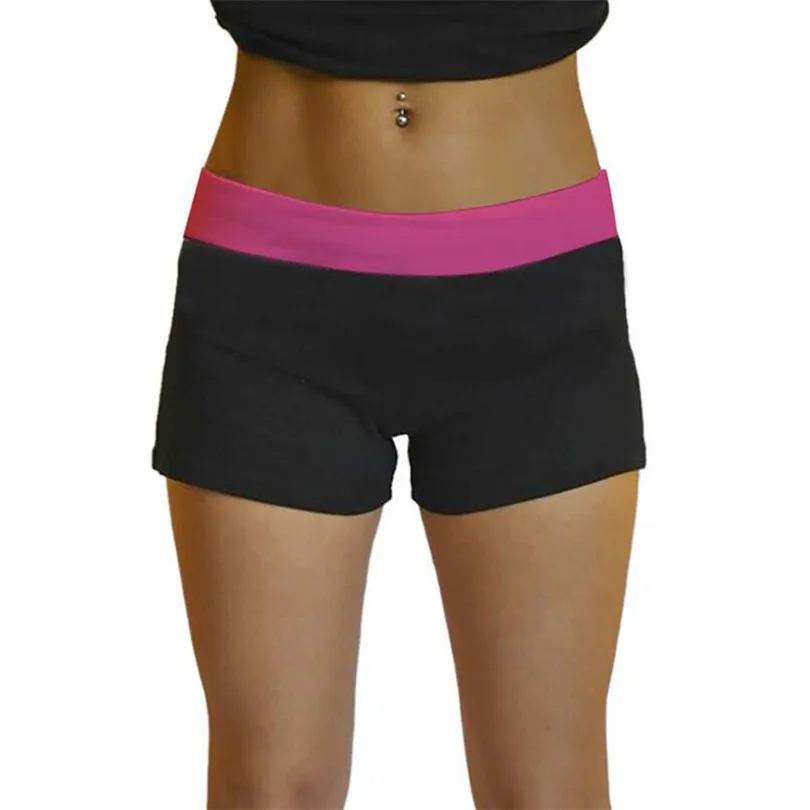 D145 Rose waist INDJXND новые летние женские шорты для тренировки модные повседневные короткие Feminino дышащие шорты женские тренировки женские фитнес Короткие - Цвет: D145 Rose waist