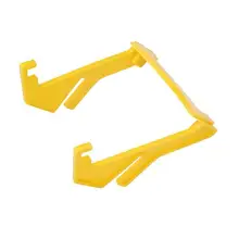 Пластиковый инструмент пчеловода, медовый ковш, экстрактор для сбора урожая, кронштейн для сбора меда, ручка, рамка, пчелиный мед, держатель, полка