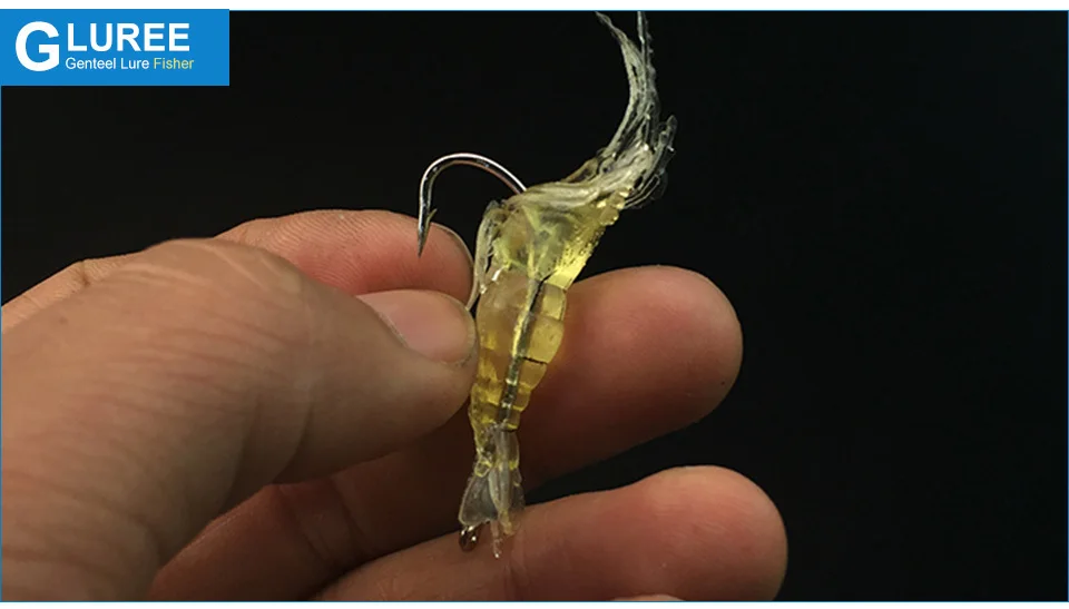 GLUREE-5PcsLot-5cm-Soft-Shrimp-Lure-Fishing-Lures-Simulation-Prawn-Artificial-Bait-Single-Hook-Soft-Lures-Yellow-Fishing-Tackle_08