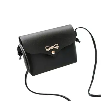 

2018 NEW Arrival Fashion Women Shoulder Bag luxury handbags 2018 New Girls bags Solid Cover Bow Cross body Bag Messenger bags