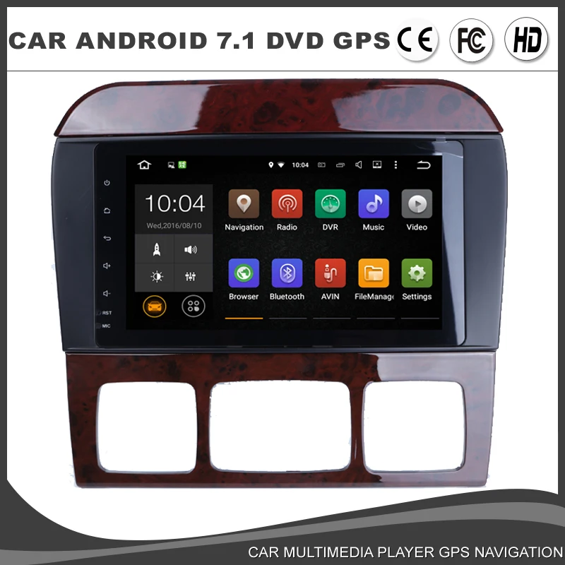 

8''Android 7.1.1 Car DVD GPS Player For Mercedes Benz S-Class W220 W215 S280 S320 S350 S400 Radio BT 2GB RAM+16GBROM+16GMap Wifi