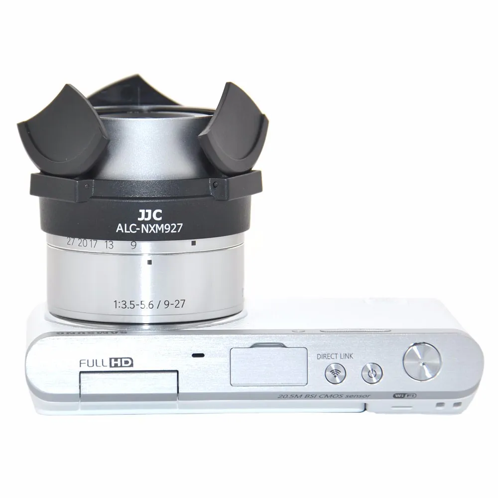 JJC авто объектив Кепки для Samsung NX-M 9-27 мм F3.5-5.6 ED ois объектив