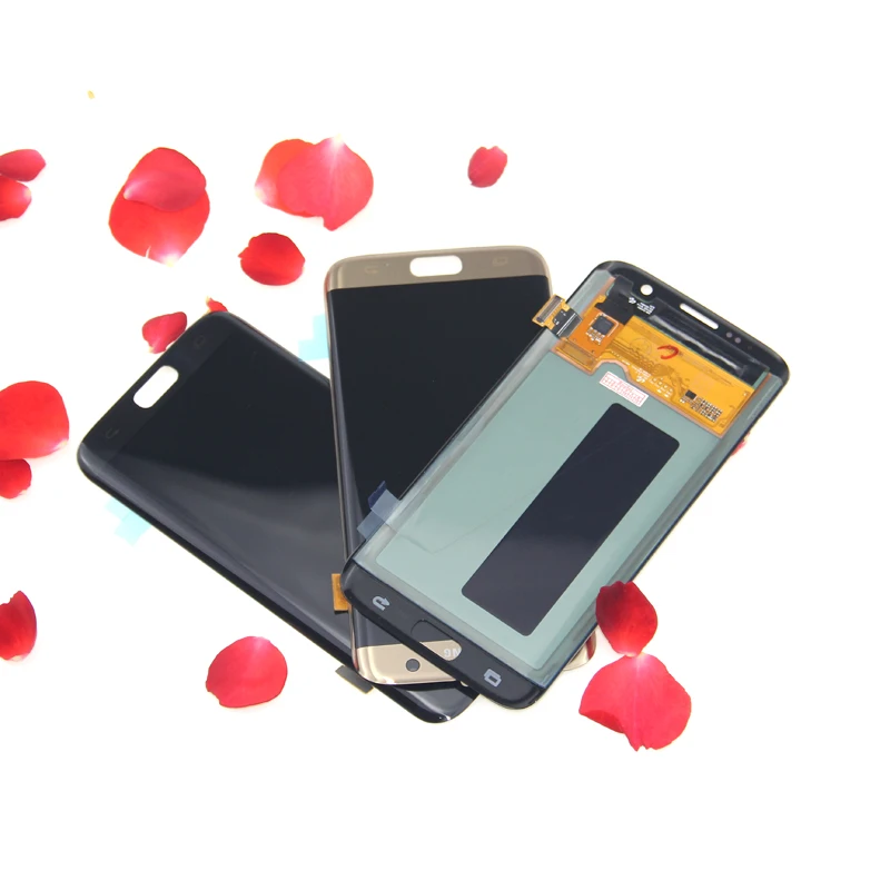 Ремонт ЖК дисплей для Samsung Galaxy S7 Edge G935F G935FD экран дигитайзер сборка с сервисным