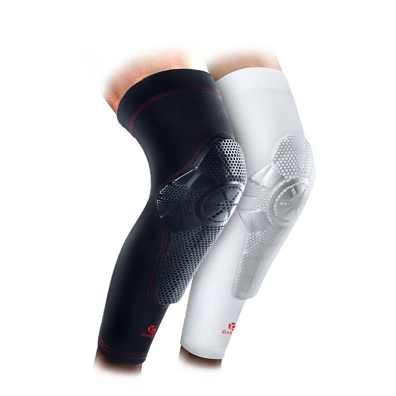 Kuangmi Crashproof Basketball Knee Pads Patella Brace Knee Support Sports Rehband Knee Sleeve Leg Warmers Cycling Knee Protector