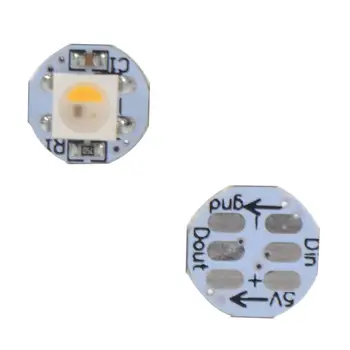 

Addressable LED SK6812 RGBW RGBWW mini Board RGB + Warm white Neutral White Heatsink 5050 RGB LED pixels 5V similar WS2812B
