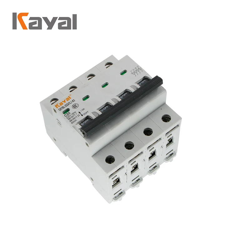 

Original Kayal C45 Modified 1 2 3 4 P Type C Mini Circuit Breaker 20A