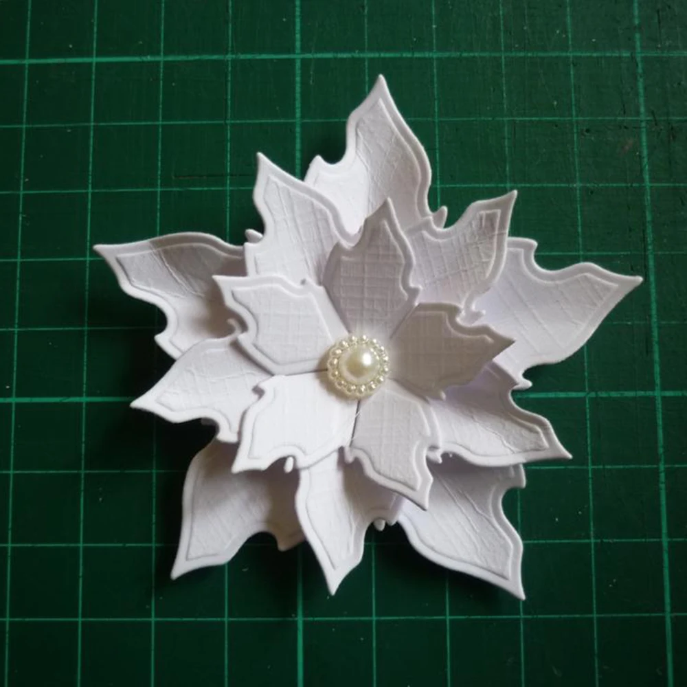 

13x11.8cm flower Metal Cutting Dies 2019 Stencils for DIY Scrapbooking Photo Album Decorative Embossing Card Crafts Die Cut New