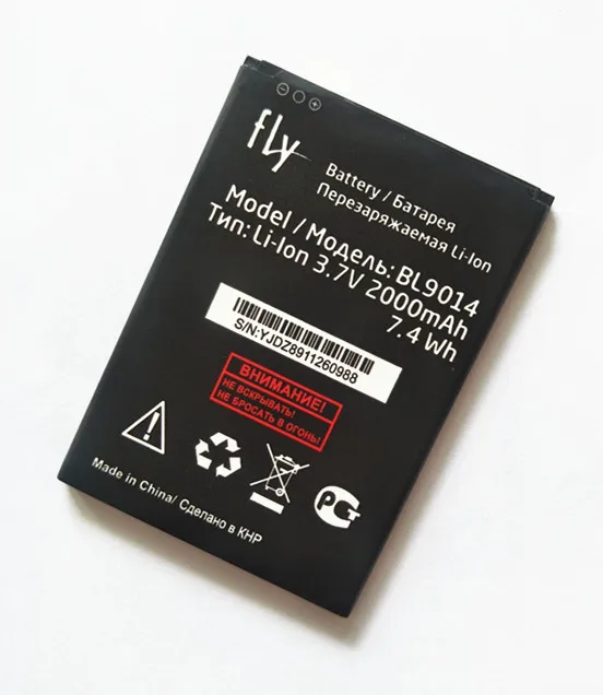 AZK 3 7 V 2000mAh Новый BL9014 Аккумулятор для Fly BL 9014 FS524 Knockout запасная батарея мобильного